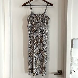 Size large spaghetti straps Banana Republic dress